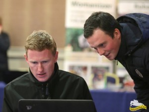 andrew bourns and declan egan at the 2016 equine hedge school 5/1/16 photo by Laurence dunne Jumpinaction.net